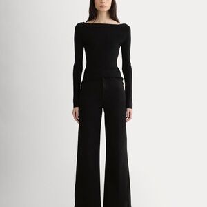 Everlane | Black Wide-Leg Jeans